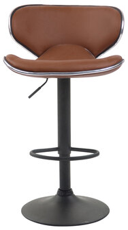 Barstoel Bermuda Rood, Bruin