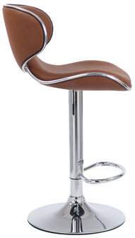 Barstoel Bermuda Rood, Bruin