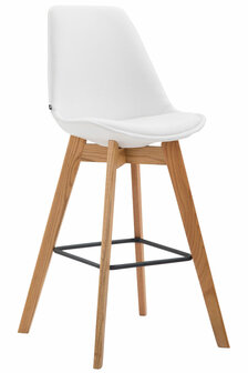 Barstoel Bermuda Rood, Wit