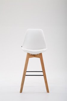 Barstoel Bermuda Rood, Wit