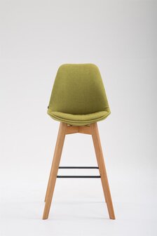 Barhocker Mitz Stof Natura, Groen
