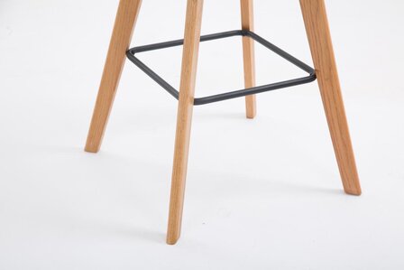 Barstoel Mitz Stof Natura, Blauw