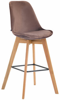Barstoel Bermuda Rood, Bruin