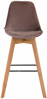 Barstoel Bermuda Rood, Bruin