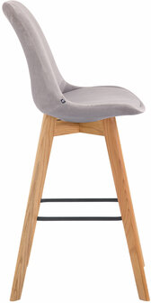 Barstoel Bermuda Rood, Grijs