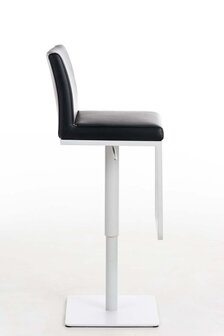 Barstoel Pinimi W Kunstleer, Zwart