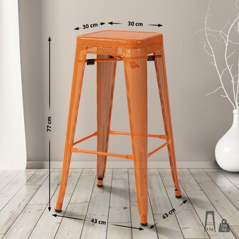 Barstoel Flitchir, Oranje