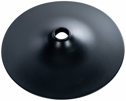 Vloerteller 45 cm, Zwart