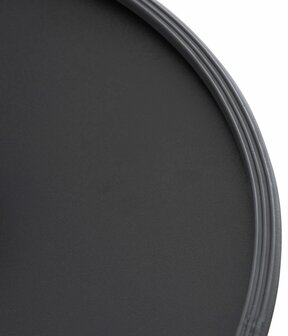 Vloerteller 45 cm, Zwart