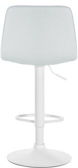 2-delige set barkrukken Lix kunstleer W, Wit