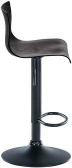Barstoel Heovor B, Zwart