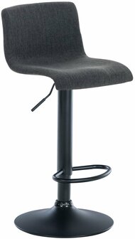 Barstoel Heovor Stof B, Grijs