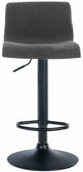Barstoel Heovor Stof B, Grijs