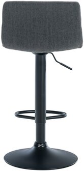 Barstoel Heovor Stof B, Grijs