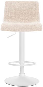 Barstoel Heovor Stof W, Creme