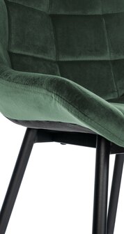 Barkruk Wosten Fluweel, Groen