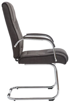 2-delige set stoelen Itteli Stof, Grijs