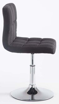 2-delige set Lounger Pilmi V2 Stof, Zwart