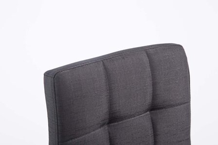2-delige set Lounger Pilmi V2 Stof, Zwart