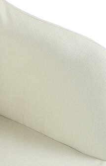 Barkruk Nitimi Stof zwart, Creme