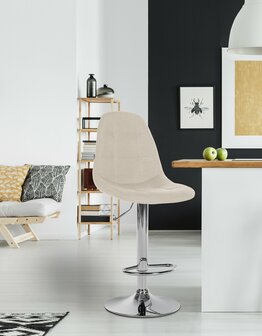 Barstoel Ilmiri Stof C, Creme