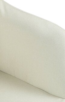Barstoel Nitimi Stof chroom, Creme