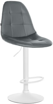 Barstoel Ilmiri Kunstleer W, Grijs