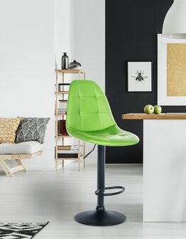 Barstoel Ilmiri Kunstleer B, Groen