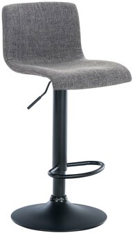 Barstoel Heovor Stof B, Grijs