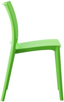 2-delige set stoel Moten, Groen