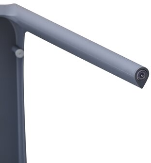 2-delige set stoel Moten, Grijs