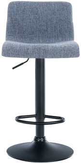 Barstoel Heovor Stof B, Blauw