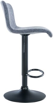 Barstoel Heovor Stof B, Blauw