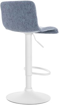 Barstoel Heovor Stof W, Blauw