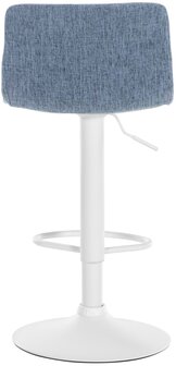 Barstoel Heovor Stof W, Blauw