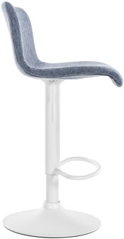 Barstoel Heovor Stof W, Blauw