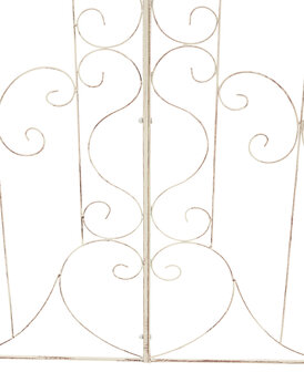 2-delige set Mandivella klimrek, Creme
