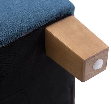 Zithocker Farao, antiek-licht, Blauw
