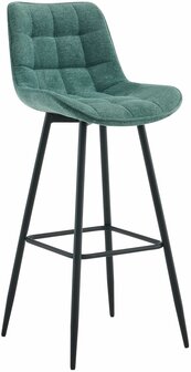 Barkruk Dortfard Stof, Groen