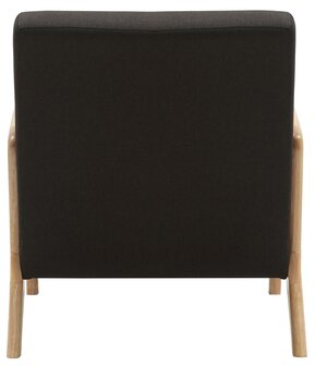 Fauteuil Hebbeng Stof, Bruin