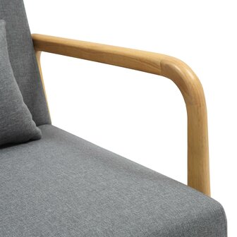 Fauteuil Hebbeng Stof, Grijs