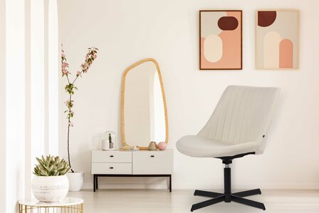 Lounger Grinba, Creme