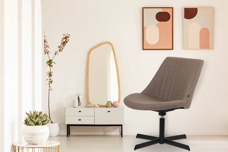 Ligstoel Grinba, Taupe