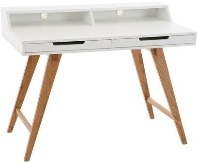 Bureau Oaten 110 cm, Wit