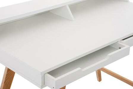 Bureau Oaten 110 cm, Wit