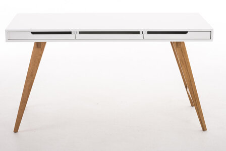 Bureau Pirti 140 cm V2, Wit