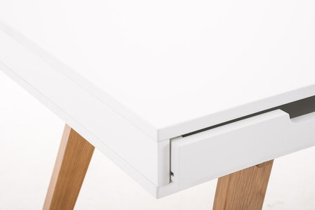 Bureau Pirti 140 cm V2, Wit