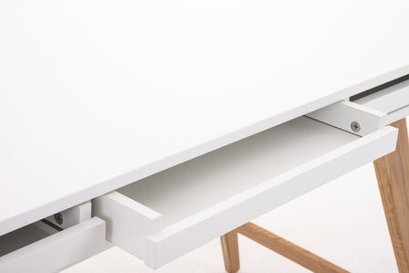 Bureau Pirti 140 cm V2, Wit