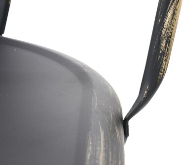 4-delige set stoelen Binedekt antiek, Zwart