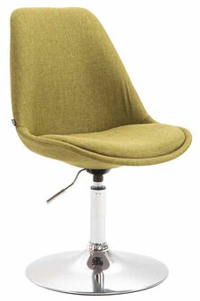 4-delige set stoelen Miverack C stof, Groen